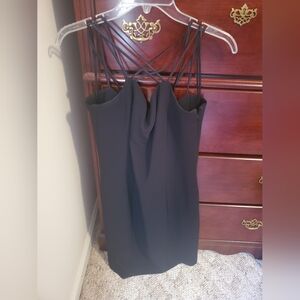 Worthington Elegant Black Strappy Dress size 6. Excellent condition